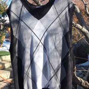 Argyle sweater vest